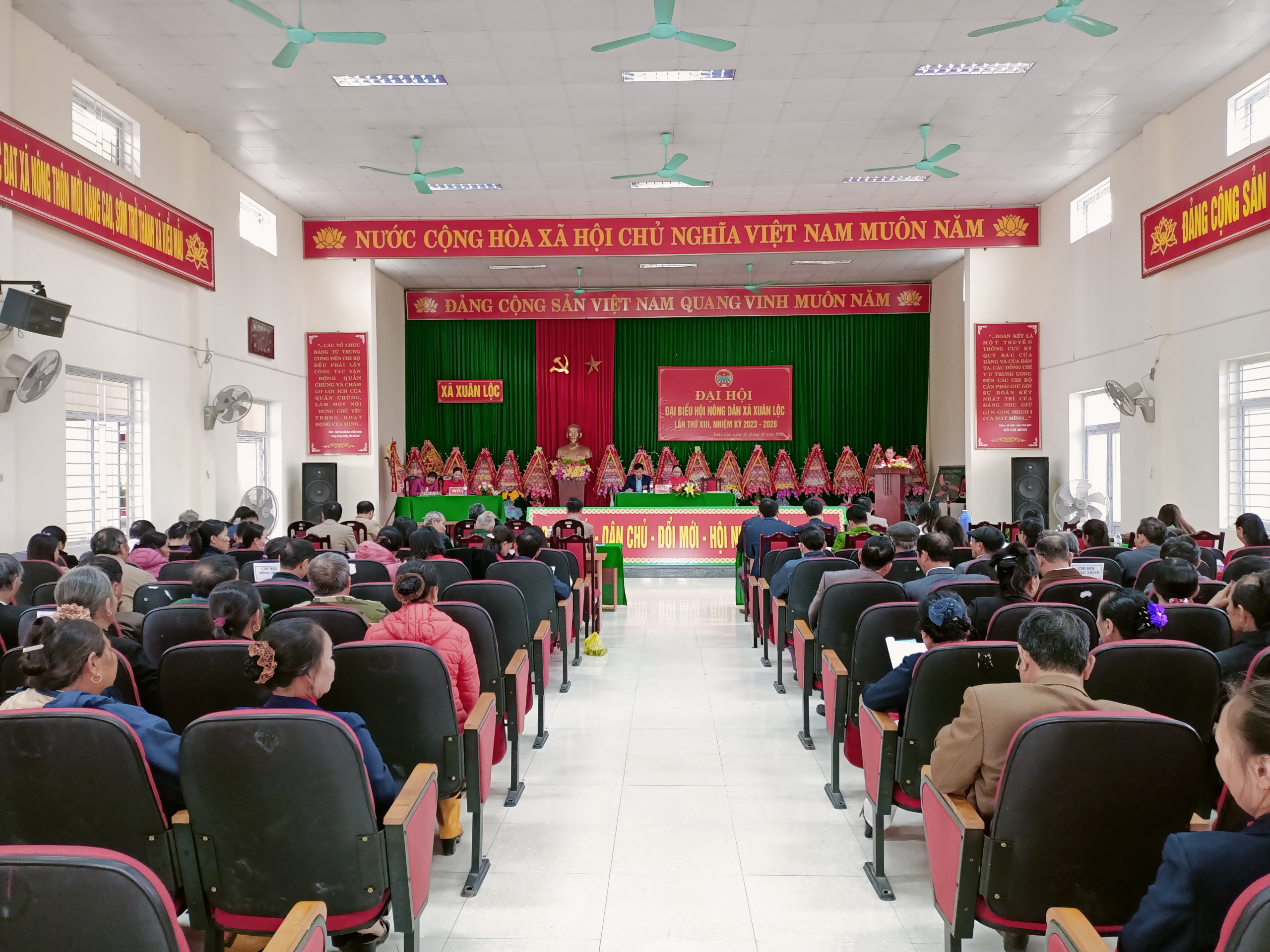 Hội nông dân xã Xuân Lộc tổ chức Đại hội đại biểu lần thứ XIII, Nhiệm kỳ 2023 – 2028